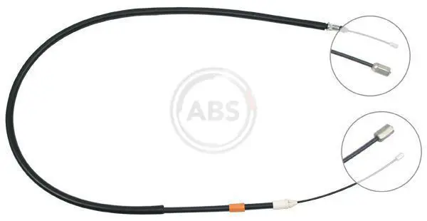 Handler.Part Cable, parking brake ABS K19157 1