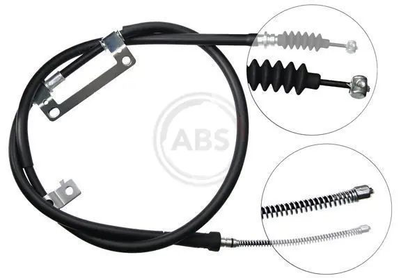 Handler.Part Cable, parking brake ABS K19338 1