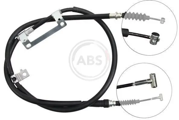 Handler.Part Cable, parking brake ABS K19347 1