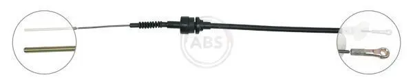 Handler.Part Clutch cable ABS K21010 1