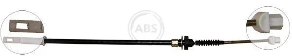 Handler.Part Clutch cable ABS K20010 1