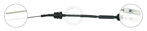 Handler.Part Clutch cable ABS K25450 1