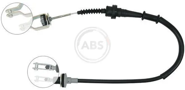 Handler.Part Clutch cable ABS K25560 1