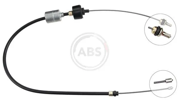 Handler.Part Clutch cable ABS K23760 1