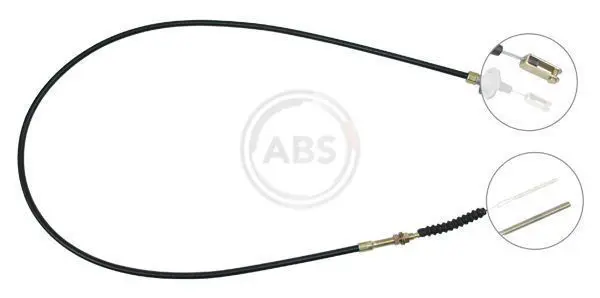 Handler.Part Clutch cable ABS K24220 1