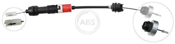 Handler.Part Clutch cable ABS K27380 1