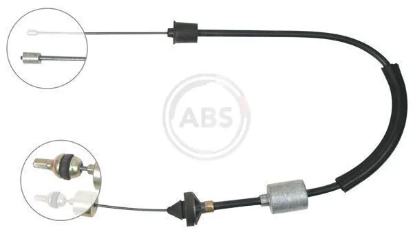 Handler.Part Clutch cable ABS K26120 1