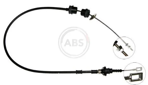 Handler.Part Clutch cable ABS K26800 1