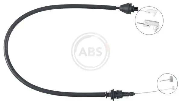 Handler.Part Accelerator cable ABS K37540 1