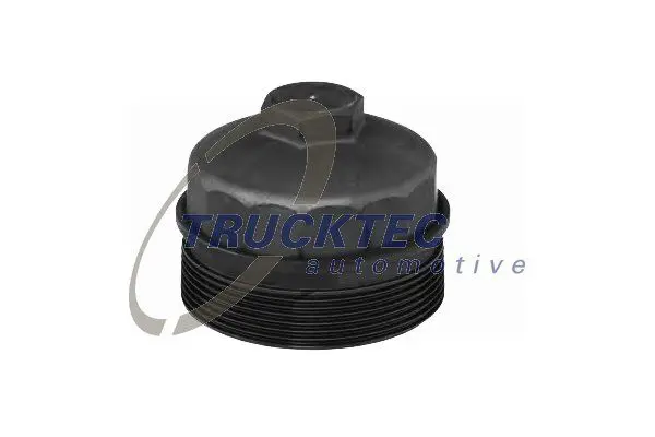 Handler.Part Cover, oil filter housing TRUCKTEC AUTOMOTIVE 0118124 1