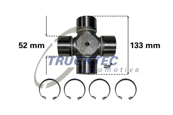 Handler.Part Joint, propshaft TRUCKTEC AUTOMOTIVE 0134011 1