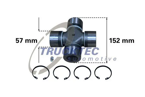 Handler.Part Joint, propshaft TRUCKTEC AUTOMOTIVE 0134014 1