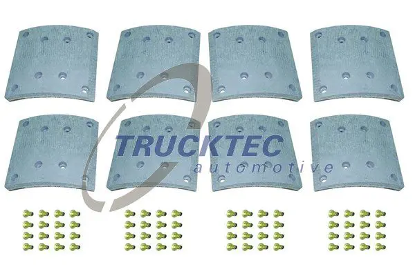 Handler.Part Brake lining kit, drum brake TRUCKTEC AUTOMOTIVE 0135005 1