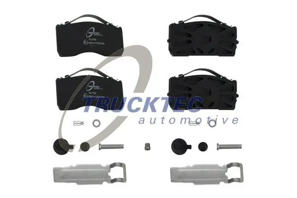 Handler.Part Brake pad set, disc brake TRUCKTEC AUTOMOTIVE 0135243 1