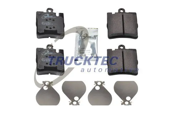 Handler.Part Brake pad set, disc brake TRUCKTEC AUTOMOTIVE 0235106 1