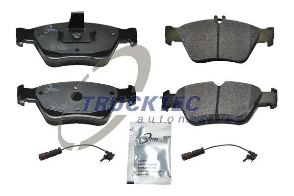 Handler.Part Brake pad set, disc brake TRUCKTEC AUTOMOTIVE 0235122 1