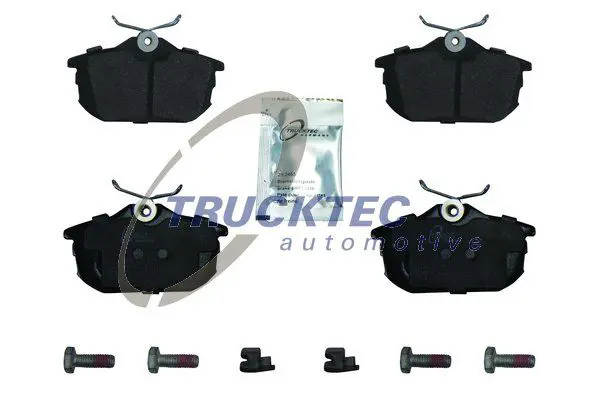 Handler.Part Brake pad set, disc brake TRUCKTEC AUTOMOTIVE 0235248 1