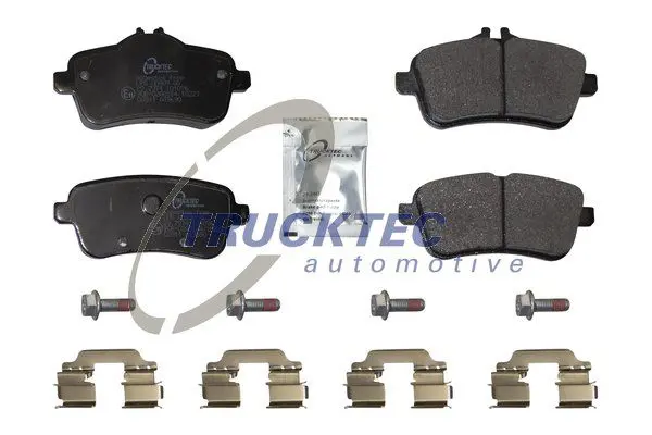 Handler.Part Brake pad set, disc brake TRUCKTEC AUTOMOTIVE 0235496 1