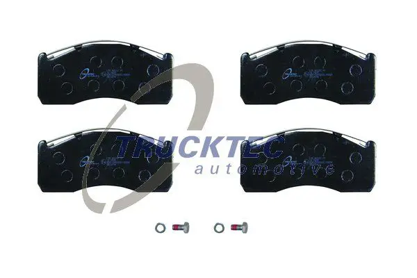 Handler.Part Brake pad set, disc brake TRUCKTEC AUTOMOTIVE 0335039 1