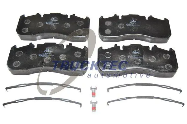 Handler.Part Brake pad set, disc brake TRUCKTEC AUTOMOTIVE 0335040 1