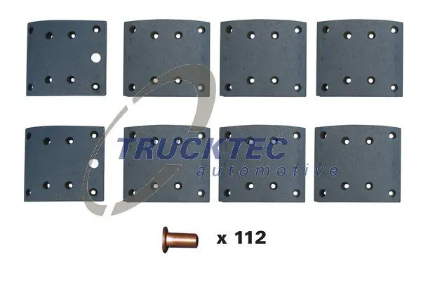 Handler.Part Brake lining kit, drum brake TRUCKTEC AUTOMOTIVE 0335123 1