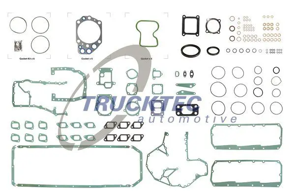 Handler.Part Full gasket set, engine TRUCKTEC AUTOMOTIVE 0410108 1