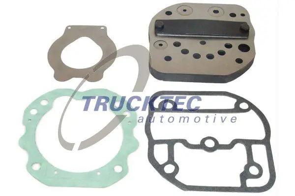 Handler.Part Valve plate, air compressor TRUCKTEC AUTOMOTIVE 0515006 1