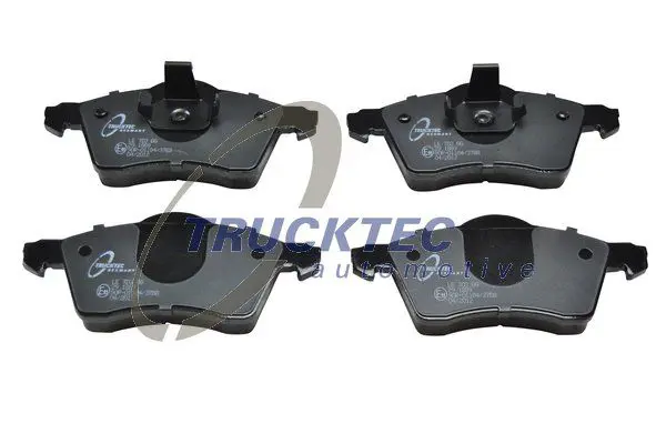 Handler.Part Brake pad set, disc brake TRUCKTEC AUTOMOTIVE 0735106 1