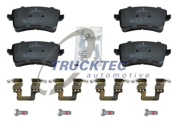 Handler.Part Brake pad set, disc brake TRUCKTEC AUTOMOTIVE 0735191 1