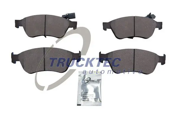 Handler.Part Brake pad set, disc brake TRUCKTEC AUTOMOTIVE 0735241 1