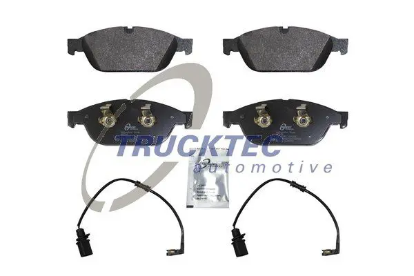 Handler.Part Brake pad set, disc brake TRUCKTEC AUTOMOTIVE 0735259 1