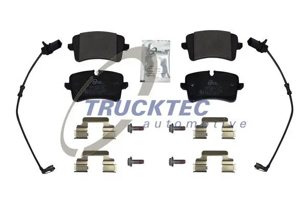 Handler.Part Brake pad set, disc brake TRUCKTEC AUTOMOTIVE 0735290 1