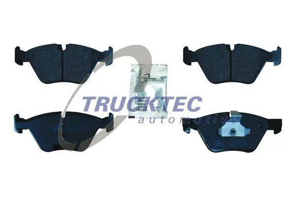 Handler.Part Brake pad set, disc brake TRUCKTEC AUTOMOTIVE 0834192 1