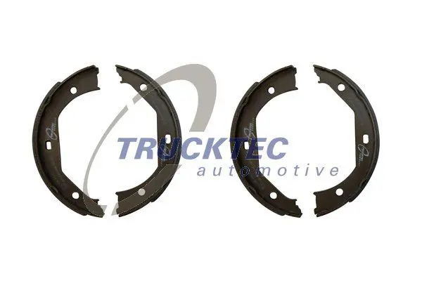 Handler.Part Brake shoe set, parking brake TRUCKTEC AUTOMOTIVE 0835009 1