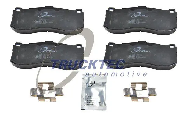 Handler.Part Brake pad set, disc brake TRUCKTEC AUTOMOTIVE 0835042 1