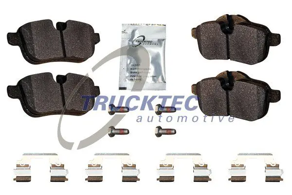 Handler.Part Brake pad set, disc brake TRUCKTEC AUTOMOTIVE 0835048 1