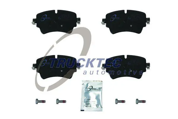 Handler.Part Brake pad set, disc brake TRUCKTEC AUTOMOTIVE 0835201 1