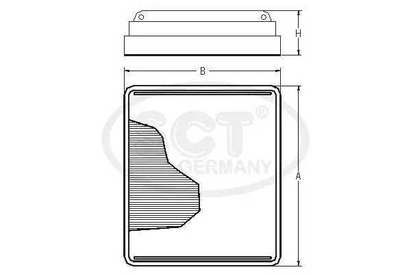 Handler.Part Filter, interior air SCT SA1103 3