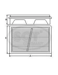 Handler.Part Air filter SCT SB009 3