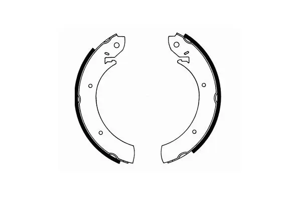 Handler.Part Brake shoe set, parking brake SCT SS533 1