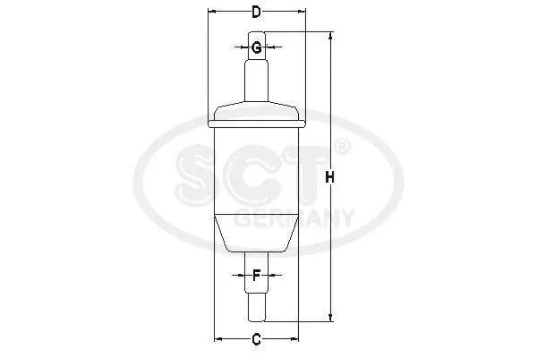 Handler.Part Fuel filter SCT ST337 3