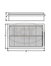 Handler.Part Air filter SCT SB2198 3