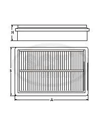 Handler.Part Air filter SCT SB2116 3