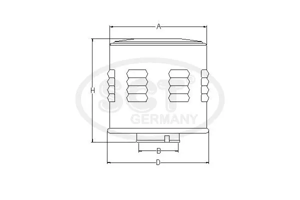 Handler.Part Air filter SCT SB3235 1