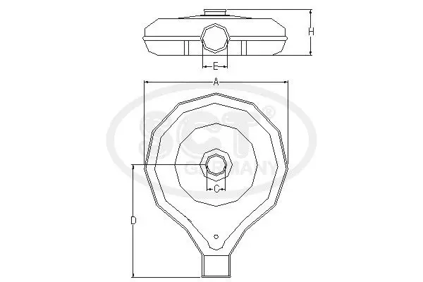 Handler.Part Air filter SCT SB688 1