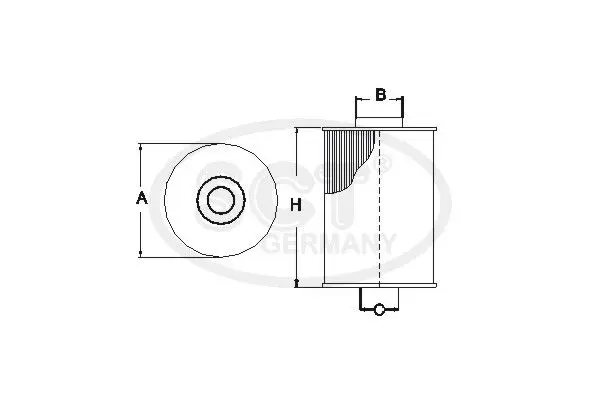 Handler.Part Fuel filter SCT SC7030P 4