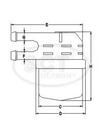 Handler.Part Fuel filter SCT ST6107 3