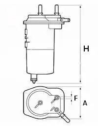 Handler.Part Fuel filter SCT ST6500 3