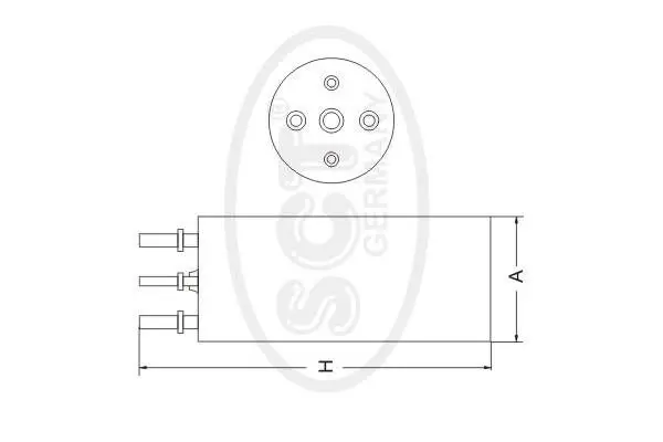 Handler.Part Fuel filter SCT ST6133 3