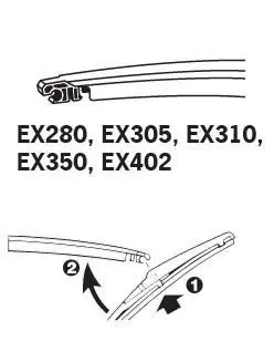 Handler.Part Wiper blade TRICO EX280 3